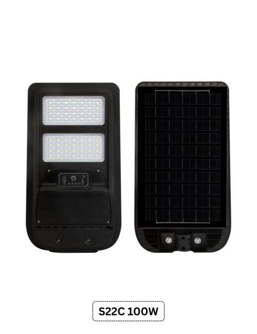 S22C100W solar street light all in one